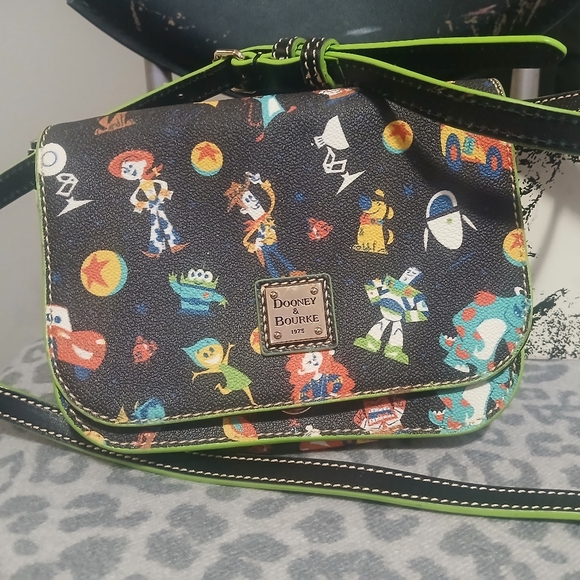 Dooney & Bourke Handbags - Dooney & Bourke Toy Story Themed Crossbody Bag with Green Accents